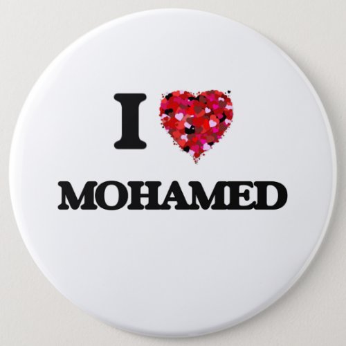 I Love Mohamed Button