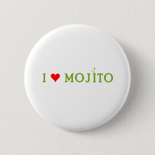 I Love Mojito Button