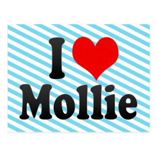 I Love Molly Postcards & Postcard Template Designs