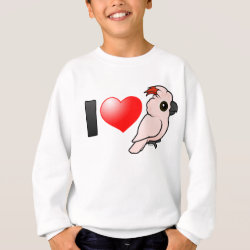 I Love Moluccan Cockatoos Kids' American Apparel Organic T-Shirt