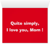 I LOVE MOM (Inside Horizontal (Bottom))