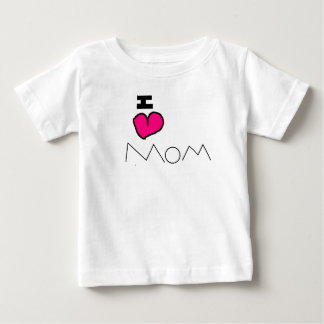 i love mom baby T-Shirt