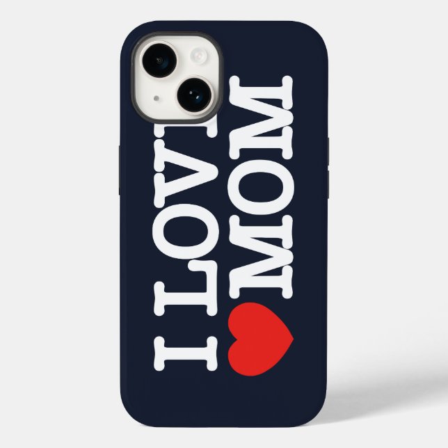 I love mom Case-Mate iPhone case (Back)