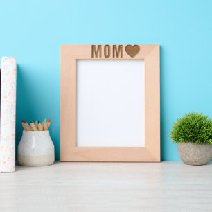 I love mom engraved frames