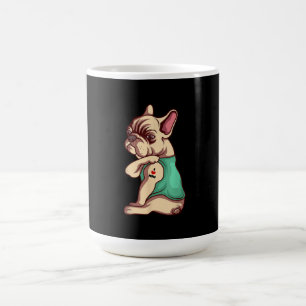 I Love Mom Tattoo Lover Funny French Bulldog Gift Coffee Mug