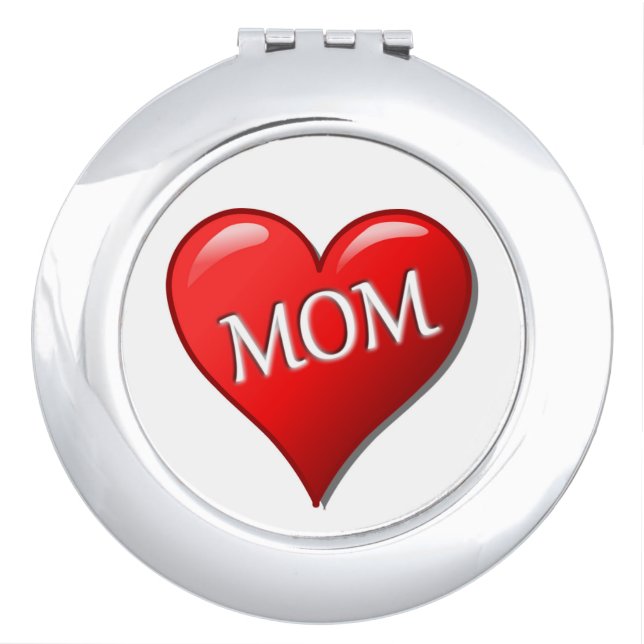 I LOVE MOM VANITY MIRROR (Front)