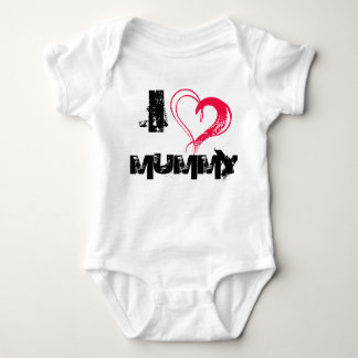 I Love mommy Baby Bodysuit
