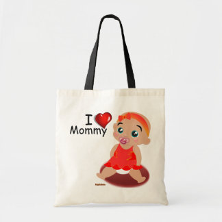 I Love Mommy Baby Girl Bags