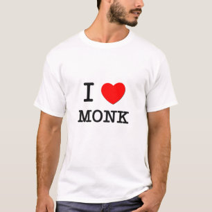I Love Monk T-Shirt