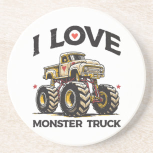 I Love Monster Truck Coaster