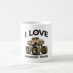 I Love Monster Truck Coffee Mug