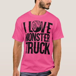 I Love Monster Trucks 7 T-Shirt