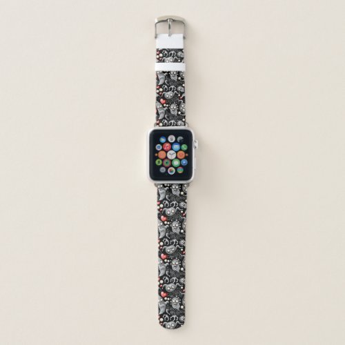 I Love Monsters cause People Sucks Apple Watch Band