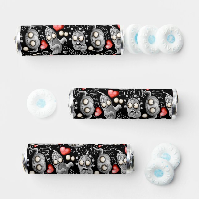 I Love Monsters 'cause People Sucks Breath Savers® Mints (Assorted)