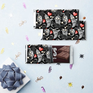 I Love Monsters 'cause People Sucks Hershey Bar Favors