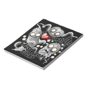 I Love Monsters 'cause People Sucks Notepad