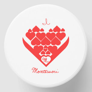 I Love Montessori Candle  Mini Candle Favors