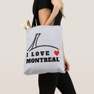 I Love Montreal Tote Bag