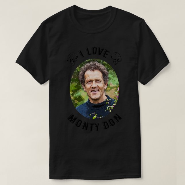 I Love Monty Don Essential T-Shirt (Design Front)