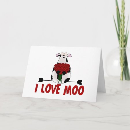 I Love Moo Card