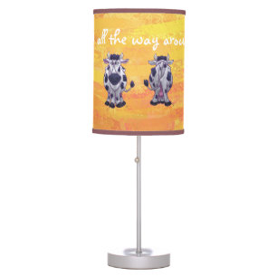 I love MOO Cow Front and Back Table Lamp