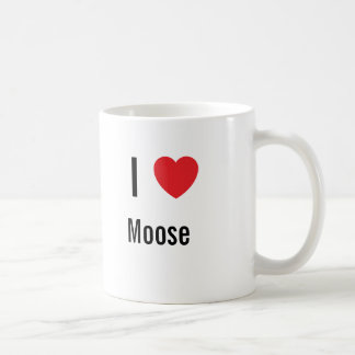 I love Moose Coffee Mug