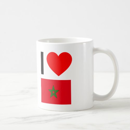 i love morocco coffee mug