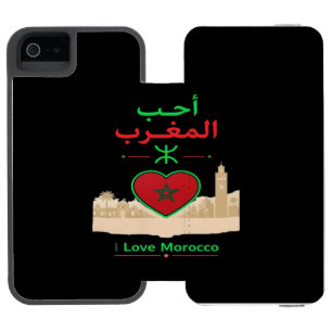 I Love Morocco iPhone SE/5/5s Wallet Case