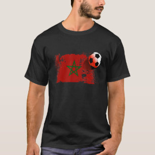 I Love Morocco Proud Morocco Flag T-Shirt