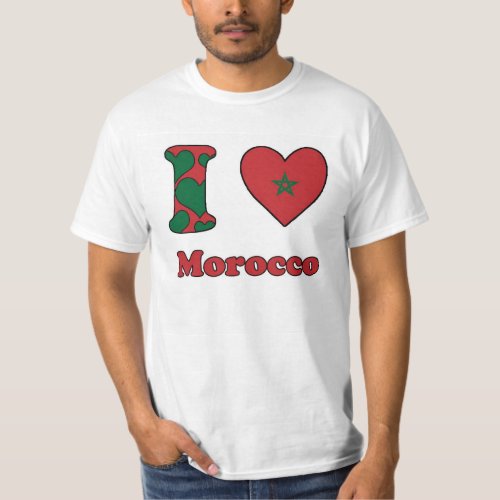 I love Morocco T_Shirt