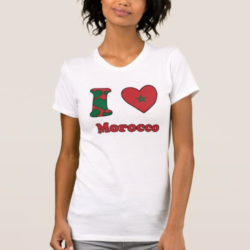 I love Morocco T_Shirt