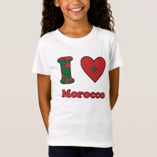 I love Morocco T_Shirt