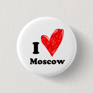 I love Moscow Button