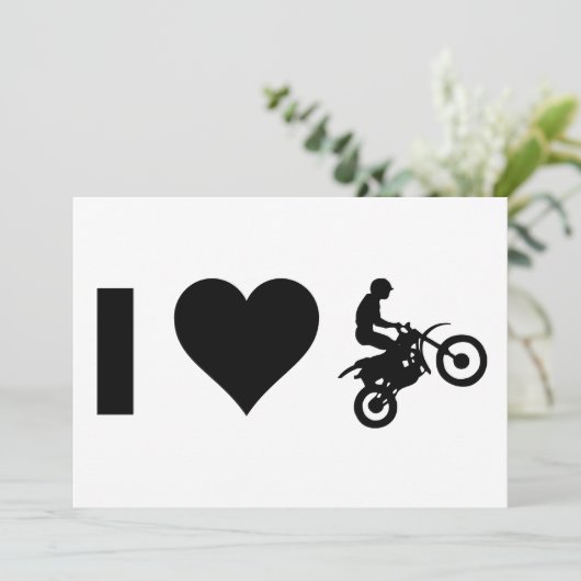 I Love Motocross (Standing Front)