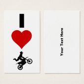 I Love Motocross (Vertical) (Front & Back)