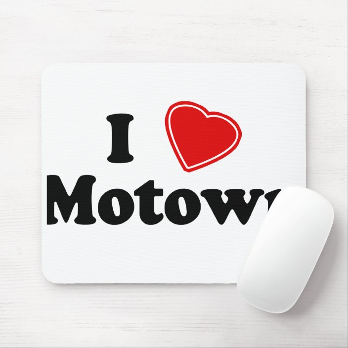 I Love Motown Mousepad