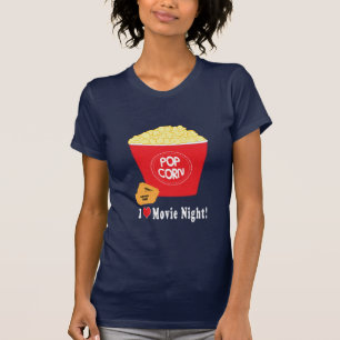 I Love Movie Night T-Shirt