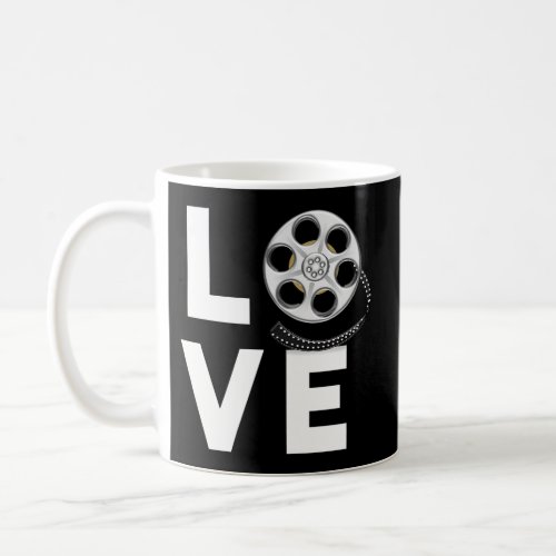 I Love Movies For Film Students Fans Coffee Mug