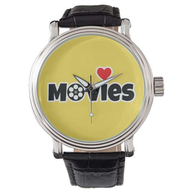 I love Movies Watch (Front)