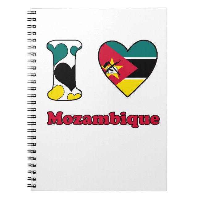 I love Mozambique Notebook (Front)
