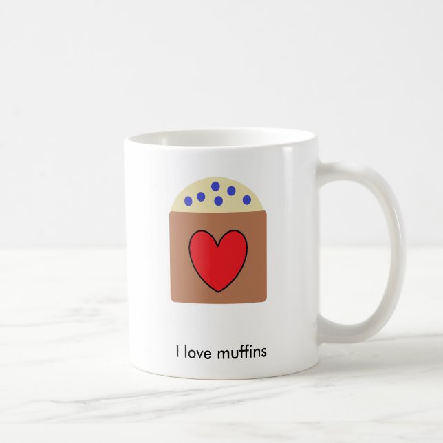 I love Muffins Coffee Mug (Right)