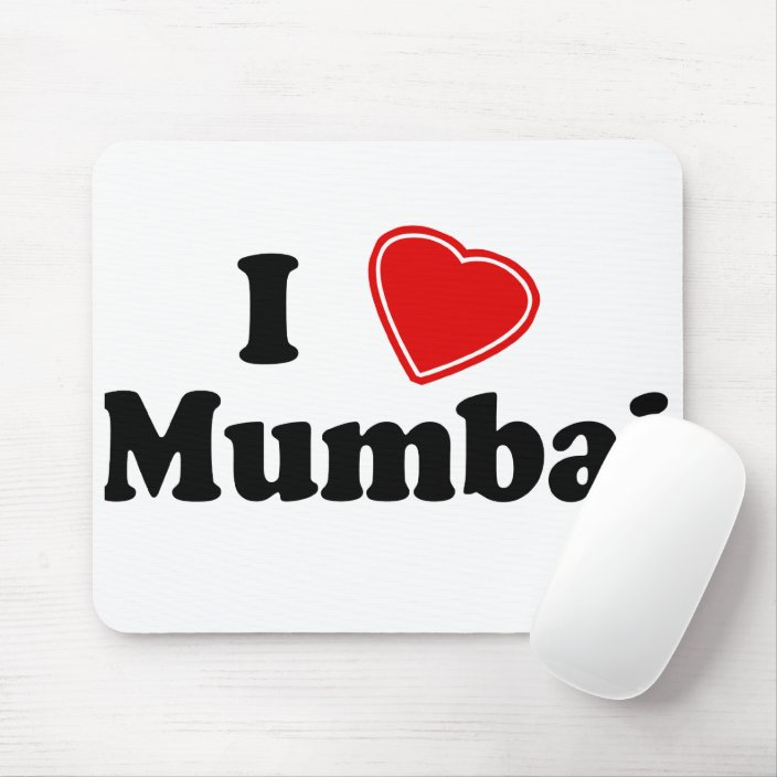 I Love Mumbai Mouse Pad