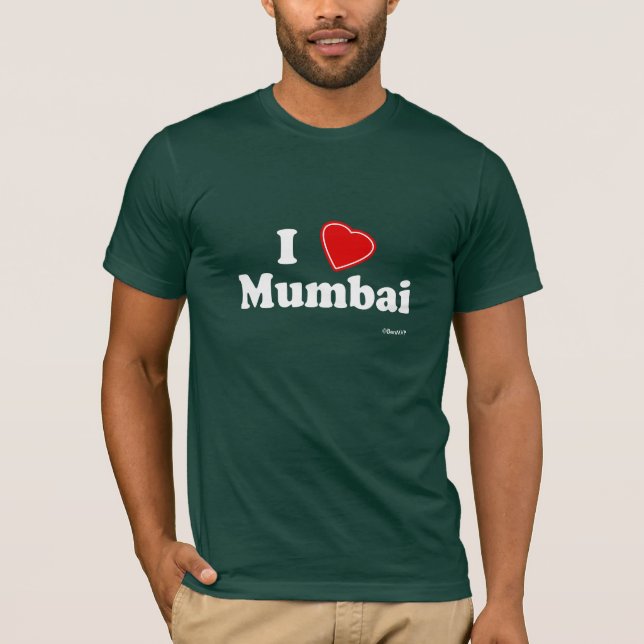 I Love Mumbai T-Shirt (Front)