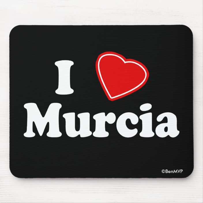 I Love Murcia Mousepad