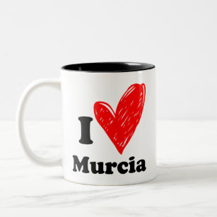 I love Murcia Two-Tone Coffee Mug