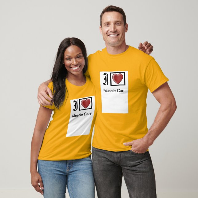 "I Love Muscle Men's T-Shirt" T-Shirt (Unisex)