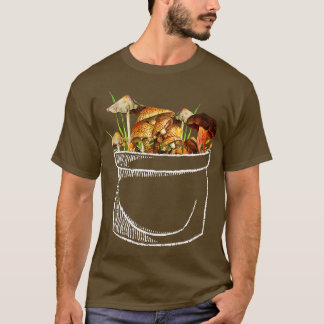 I Love Mushrooms In My Pocket by Tobe Fonseca T-Shirt