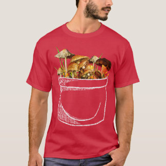 I Love Mushrooms In My Pocket by Tobe Fonseca T-Shirt