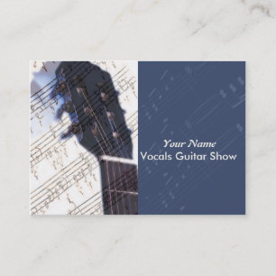 I Love Music - Business Card Large