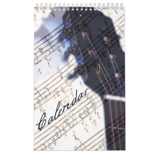 I Love Music - Calendar Small